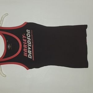 Harley Davidson Women's Black Tank Top XS